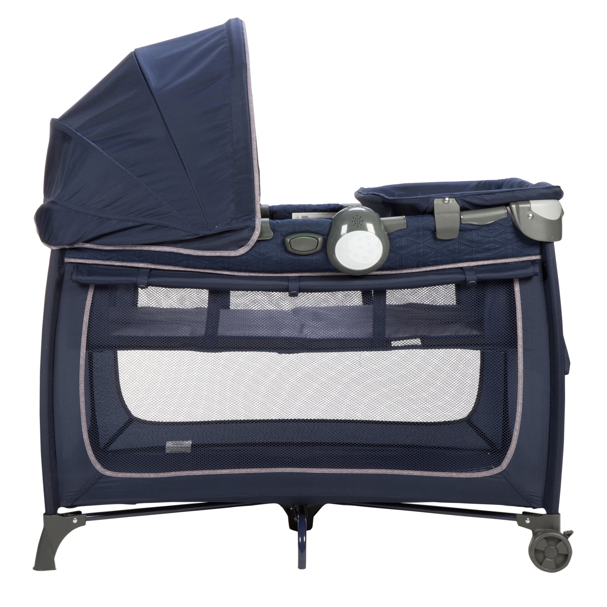 eddie bauer travel playard with bassinet changer and canopy