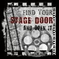 thumbnail image 2 of Conrad Knutsen 15x15 Gallery Wrapped Canvas Wall Art Titled - Stage Door, 2 of 4