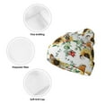 thumbnail image 3 of Picia Sunflowers Leaves And Birds Pattern Knitted Beanie Hat for Men and Women , Unisex Winter Warm Stretchy Knit Cap Thick Fisherman Beanies Cuffed Plain Skull Caps, 3 of 6