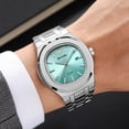 thumbnail image 4 of SKMEI Men Watch Quartz Mens Business Watch Luxury Easy to Read Date Waterproof Wrist Stainless Steel Watches for Men, 4 of 4