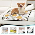 thumbnail image 6 of IAUYY Washable Pee Pads for Dogs Smallx3 Absorbent and Leak-Proof Non-Slip Reusable Puppy Pee Pads for Dogs Applicable to Playpen Potty Crate Orange-colored Fruit Slices, 6 of 7