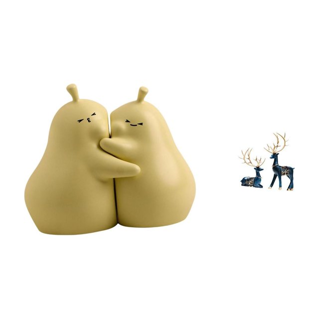 sujetalibros decorativos,Sujetalibros decorativos para oficina y hogar,libros pesados,Estatua de ciervo alce,Figuras de ciervos y alces,decoración para el hogar,estatuas de resina,Figura