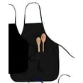thumbnail image 1 of Big Accessories Two-Pocket 28" Apron - APR52, 1 of 1