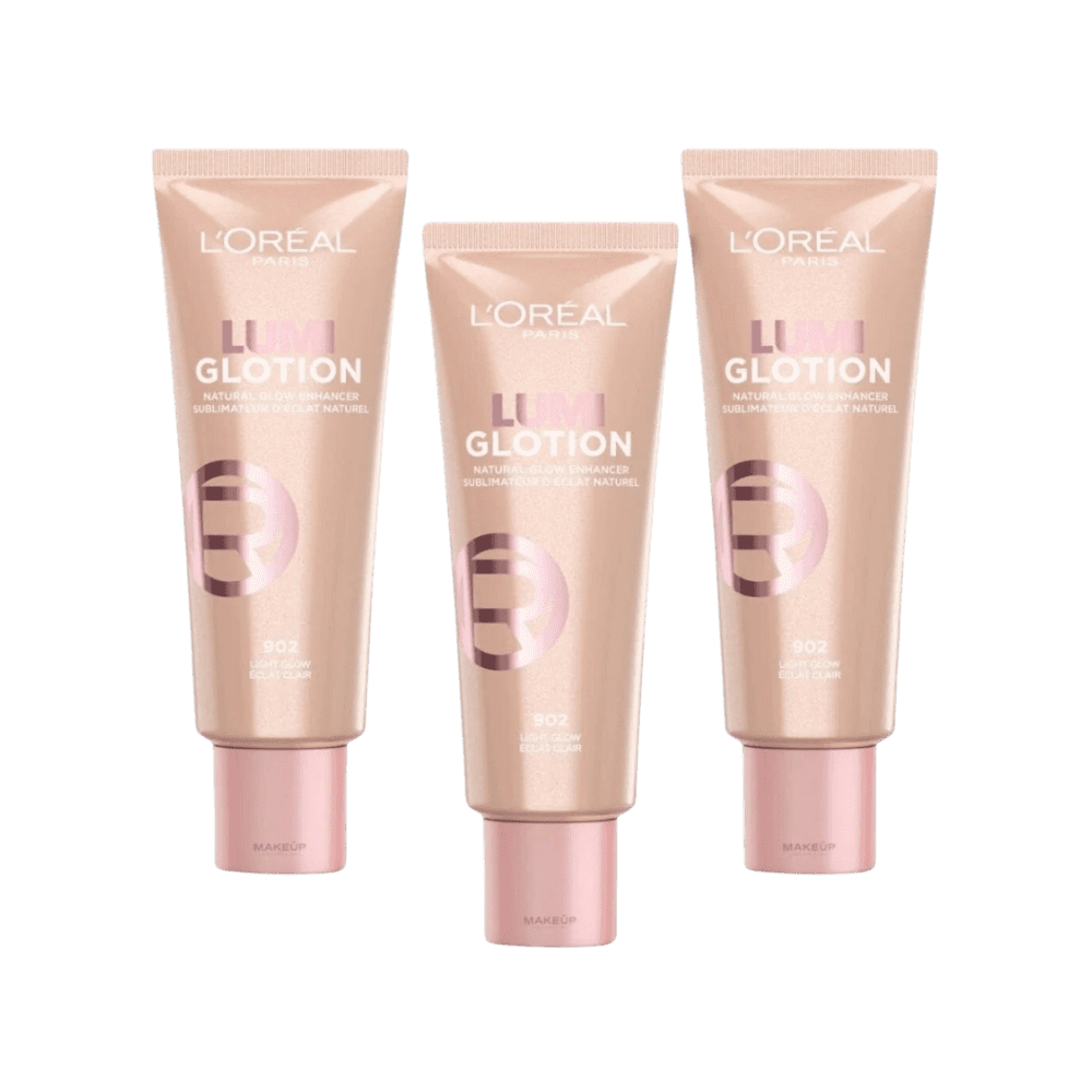 Loreal Paris Glotion All-In-One Natural Glow -902 Light Glow 40 ml 3 Pack