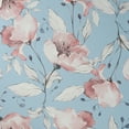 thumbnail image 2 of Flowing Floral Pink Vinyl Wallpaper - 20.8 in. W x 33ft L - Double Roll, 2 of 3