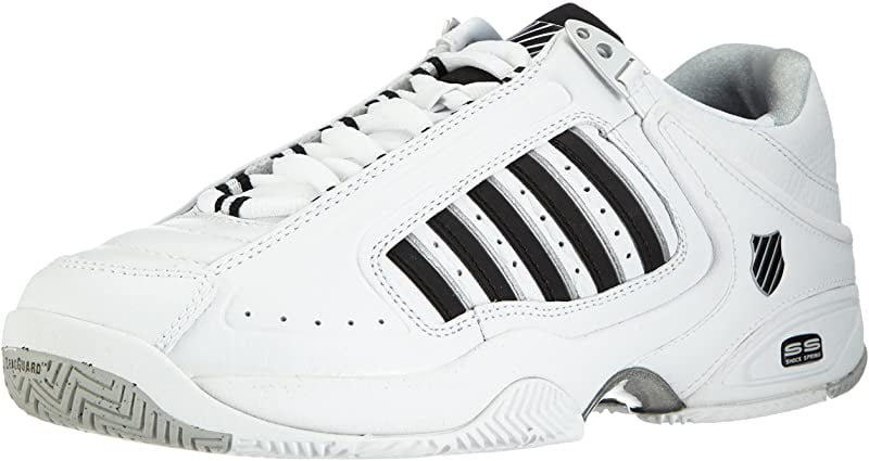Compliment Vrijgekomen aanpassen K-Swiss Men's Defier RS Tennis Shoe, Black/White, 10.5 D(M) US - Walmart.com
