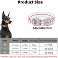 thumbnail image 5 of Collar táctico ajustable para mascotas, correa y collar de entrenamiento para pastor alemán con hebilla doble duradera, accesorios para perros grandes y medianos, 5 of 5