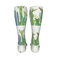 thumbnail image 6 of Bingfone Cartoon Cactus Print Compression Socks for Women and Men Long Socks for Running Athletic Cycling Nurse, 6 of 8