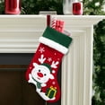 thumbnail image 5 of HCTSHG Personalized Christmas Stockings Large Custom Embroidered Xmas Stocking with Name & Festive Pattern Ideal for Family & Fireplace Decor, 5 of 9