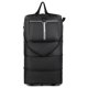 thumbnail image 1 of Guardurnaity Maletas escalables, bolsas de lona de gran capacidad, impermeables, con cremalleras, ideales para hombres y mujeres que viajan en Envolturas para manijas de equipaje negro, 1 of 6