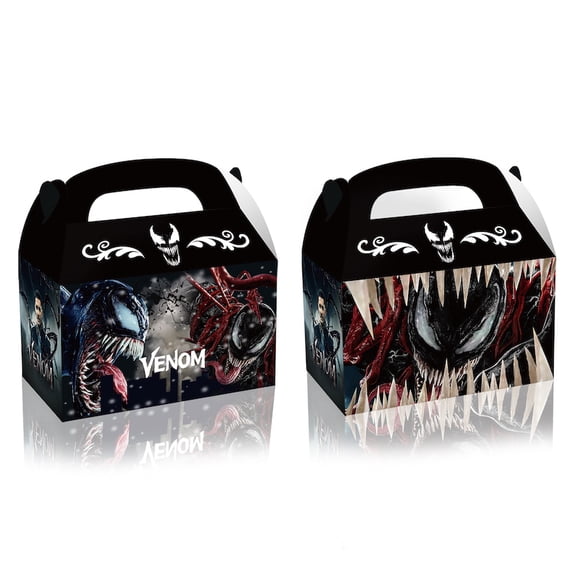 Venom theme gift box (24Pcs), small party gift box, candy box, suitable for Valentine's Day, birthdays, baby showers, classroom activities and any fun occasions