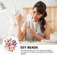 thumbnail image 4 of Shisuyan 1000 Pcs Accessoires de Perles Faits Main Perles en Acrylique Perles de Riz, 4 of 8