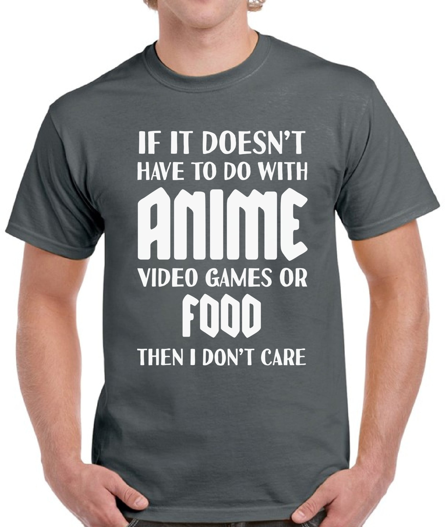 Anime Video Games Anime Food Shirt Mens - S M L XL 2XL 3XL 4XL 5XL Graphic  Tee - Anime Clothes Funny Gift 