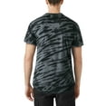 thumbnail image 2 of Ma Croix Mens Lightweight Hipster Urban Round Hemline Multicolor Tie Dye T Shirt, 2 of 6
