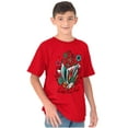 thumbnail image 3 of Wild and Free Bald Eagle Rose Tattoo Crewneck T Shirts Boy Girl Teen Brisco Brands S, 3 of 6