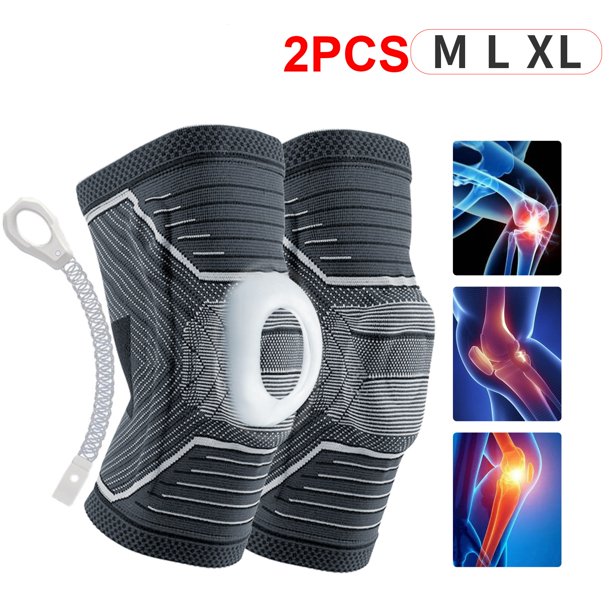 Ultra Knee Elite 2 Pcs Copper Knee Brace Sleeve Compression for Sports
