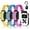 BluePinkYellow Reflect, variant on PetJoy 2 in 1 Dog Training Collars for 2 Dogs,4 Modes Dog Shock Collar with Remote for Small Large Dogs,2800ft Anti Barking Collar IPX7 Waterproof
