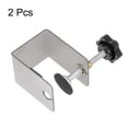 thumbnail image 3 of Uxcell 2pcs C Clamp 1.8" / 45mm Stainless Steel Cabinet Face Frame Clamps with Two Protective Pads, 3 of 6
