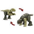 thumbnail image 3 of Jurassic World-Double Danger-Jouet dinosaure transformable Tyrannosaurus Rex & Ankylosaurus, 3 of 6