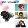 thumbnail image 3 of Professional Hair Clipper Combs Guides, Hair Clipper Guards 1 & 1/4" 1 & 1/2" 2", Mega NO.16 NO.12 NO.10 fits for Most Wahl Clippers(Black), 3 of 16