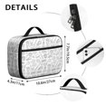 thumbnail image 6 of Baseballs Trophies White Pattern Insulated Lunch Bag Teens,Bento School Lunch Bag for Teens for Work,Picnic or Travel 10.6x7.7x4.3 Inches,12 Can Capacity, 6 of 6