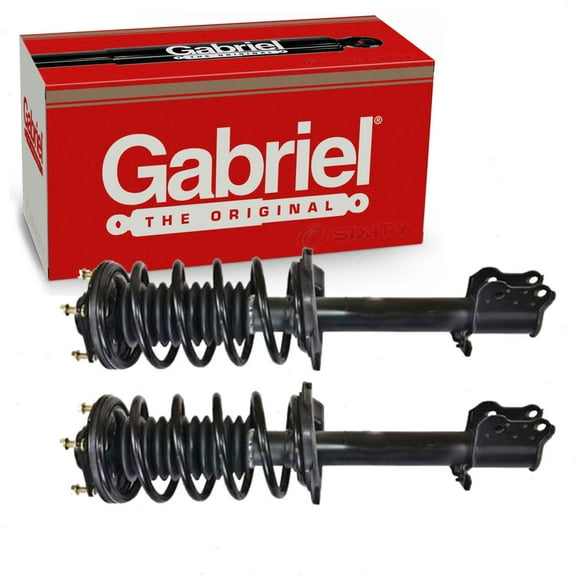 2 pc Gabriel G57045 ReadyMount Suspension Strut & Coil Springs for Assembly Shock Shocks Struts Fits select: 2001-2012 FORD ESCAPE, 2005-2011 MERCURY MARINER