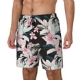 thumbnail image 2 of Fotbe Orchids Flowers Men’s Swim Trunks Quick Dry Swim Shorts Board Shorts with Mesh Lining-X-Large, 2 of 9