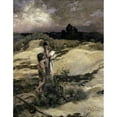 thumbnail image 3 of Cazin, Jean Charles 15x18 Black Modern Framed Museum Art Print Titled - Hagar and Ishmael, 3 of 5