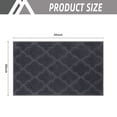 thumbnail image 4 of FloorHug Indoor Doormat 20"x32", Soft and Absorbent Door Mat Non-Slip, Dirt Trapper Mat Door Mats Low Profile Floor Mat Machine Washable for Entrance, Inside, Kitchen, Front Back Door, Dark Grey, 4 of 8