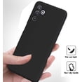 thumbnail image 5 of Samsung A13 5G Case,  Galaxy A13 5G Case, Liquid Silicone Case Dual Layer Hybrid Hard PC Soft Silicone Gel Rubber Bumper Slim Fit Shockproof Protective Phone Case for Samsung Galaxy A13 5G,Black, 5 of 6
