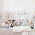 thumbnail image 4 of Ambesonne Cartoon Throw Pillow Cover 2 Pack, Whimsical Summer Floral, 16", Multicolor, 4 of 7