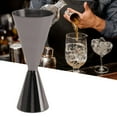 thumbnail image 1 of Herramienta Jigger Para Medir Vino, Acero Inoxidable, Cómoda De Usar, Accesorio De Barra Preciso, Jigger De Cóctel De Doble Cabeza De 1/2 Oz, Resistente Al óxido Para El Hogar, 1 of 7