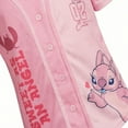 thumbnail image 6 of Disney Girls Baseball Jersey T-Shirt with Lilo & Stitch and Angel - Girls Sizes 4-16, 6 of 7