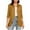 Brown, variant on Lightweight Cardigans Sevevn Women's 3/4 Sleeve Fashion Casual Comfortable Color Cardigan Blouse