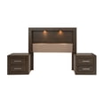 thumbnail image 2 of Recamara Matrimonial 3 Piezas Kessa Muebles  Pamela, 2 of 9