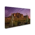 thumbnail image 2 of Trademark Fine Art 'Lost Dutchman Star Trails' Canvas Art by Mike Jones Photo, 2 of 3