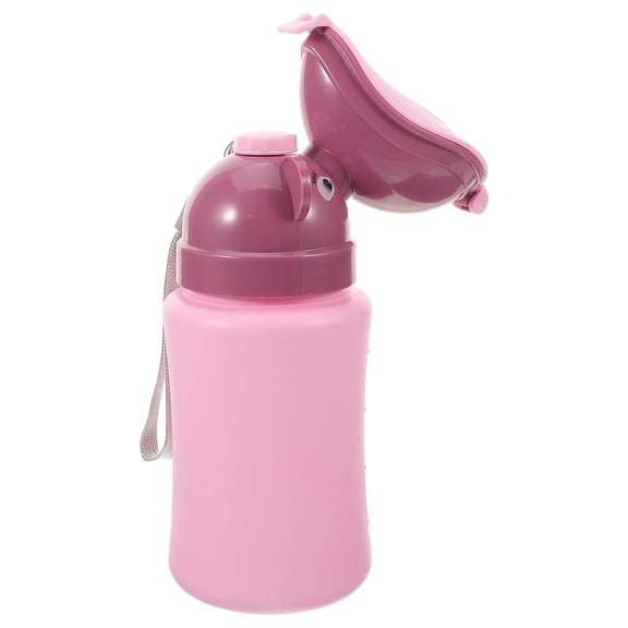 LOLIPPYY Pink Portable Potty Made of Safe ABS Material for Travel and Storage Use