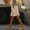 Beige, variant on Pure Cotton Shorts for Women Solid Color with Button Shorts for Women with Pockets Elastic Waist Hollow-Out Detailing Straight Leg Shorts Comfortable Fashion City Family Dinner Party Outdoor