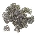 thumbnail image 4 of 50 Uds., Suministros para Manualidade Abalorios de Antigua para Joya Accesorios para Manualidade Accesorios para Colr Y Gloria Encantos del corazón del amor ahuecados, 4 of 9