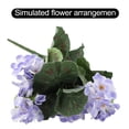 thumbnail image 4 of Bgsha 1 Bunch Artificial Geranium Red Pink Flowers Plant Artificial Flower Home Decor, 4 of 10