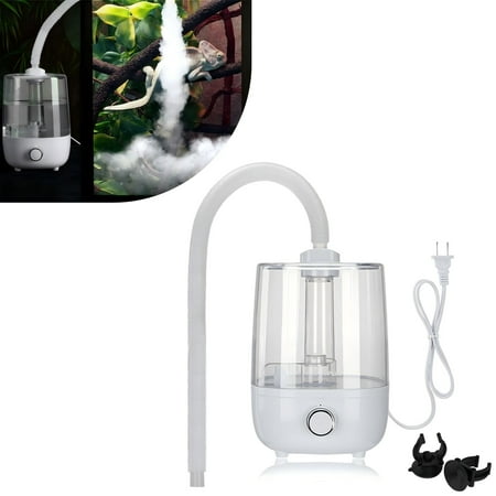 INKBIRDPLUS Reptile Humidifier, Terrarium Fogger With 4L Large Tank, Extendable Tube, Ultra Quiet Mister With Dry-Run Protection, Ideal For Reptiles, Amphibians, Wet Plants