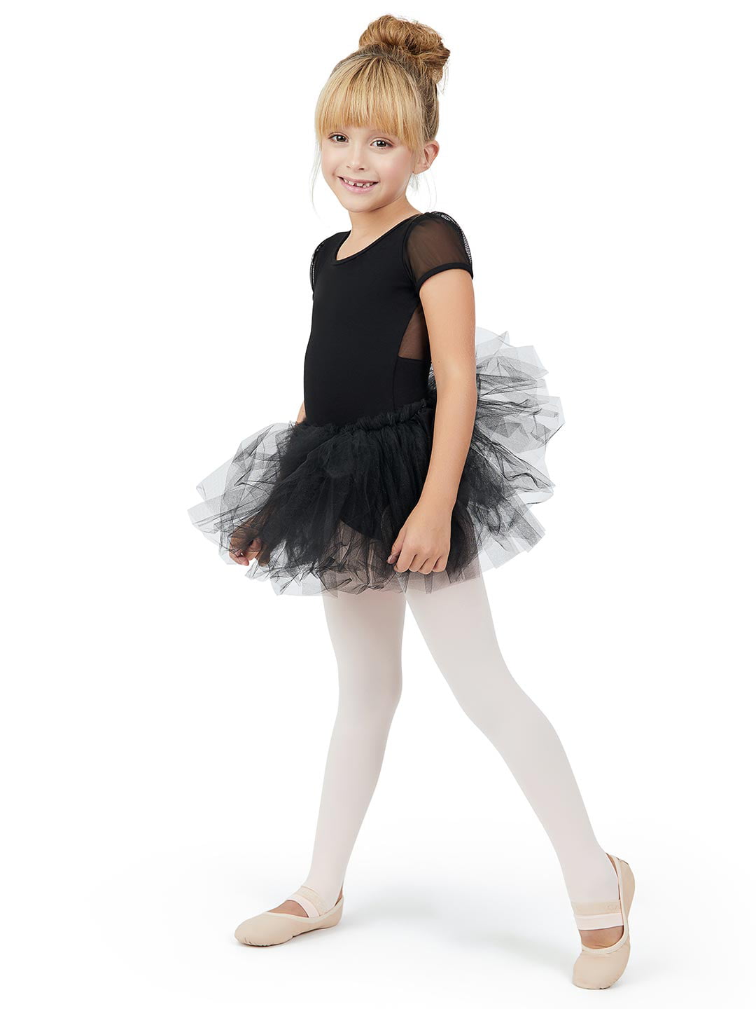 2PCS Children Kids Girls Romper+Ballet Dance Tutu Skirt Cotton Clothes Outfits 0 
