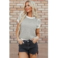 thumbnail image 1 of FOLUNSI Stylish Black Stripe Vest - Cozy & Versatile, Perfect for Any Occasion!, 1 of 8