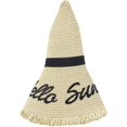 thumbnail image 5 of BEMS-1 paquete de sombrero de paja de ala ancha para mujer, sombrero enrollable plegable suave, 5 of 5