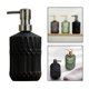 thumbnail image 1 of Dispensador de jabón de espuma bomba botellas vacías jabón de manos contenedores líquidos 400ml relleno de jabón de espuma para cocina o atención - Negro Salvador botella dispensadora, 1 of 10