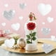 thumbnail image 3 of Botella De Vidrio Jarrón de rosas para San Valentín con letra grabada, regalo de audio, jarrón de cristal con luces LED y caja de música (1 unidad) JASKFLY, 3 of 4