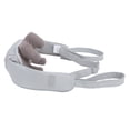 thumbnail image 4 of Masajeador de cuello y hombros con compresas calientes de 2 puntos fuertes para aliviar el estrés, almohada de masaje eléctrica de amasamiento, color gris, 4 of 14