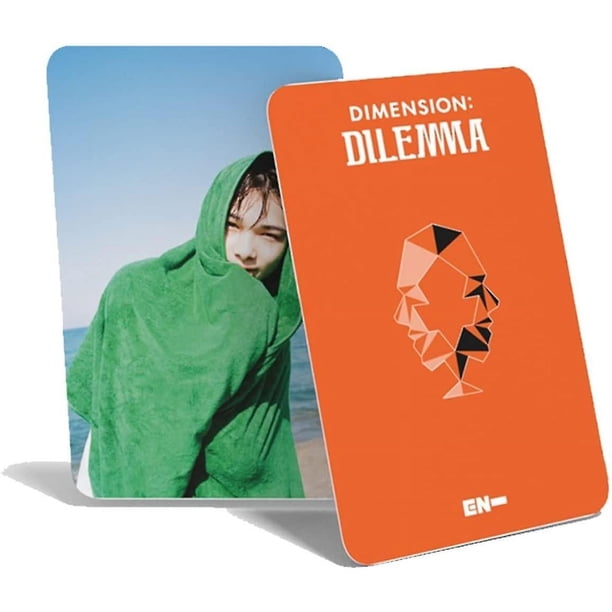 Enhypen Lomo Cards Merch 8 piezas Dimension Dilemma Nuevo álbum Fotos Regalo para fanáticos