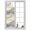 Gold, variant on Marble Grey Window Privacy Film, Modern Gold Luxury Neutral Texture Static Cling UV Sun Blocking Heat Control Window Tint Day and Night, Non-Adhesive One Way Windows Privacy Cover 35.4''x78.7''