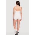 thumbnail image 3 of Women's Scoop Neck Cami Biker Romper, 3 of 3